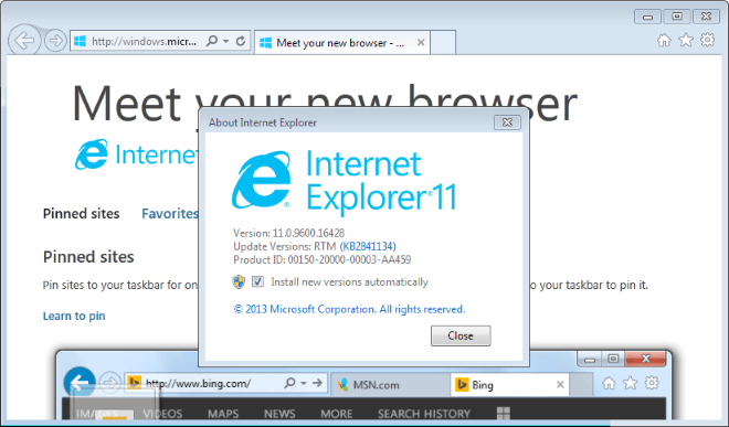 vba internet explorer 11